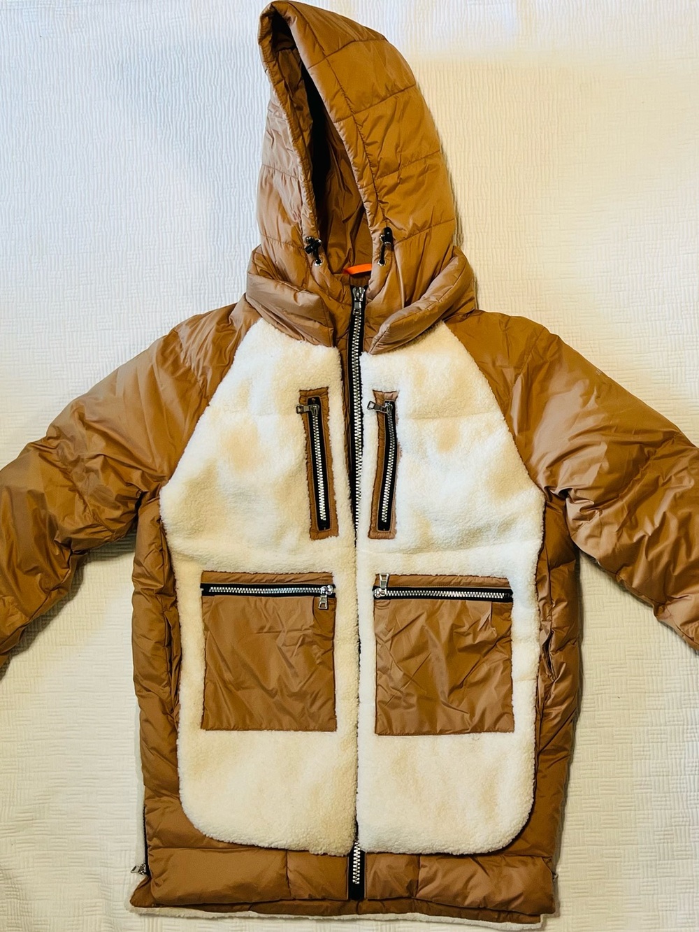 OROLAY Fleece Down Puffer